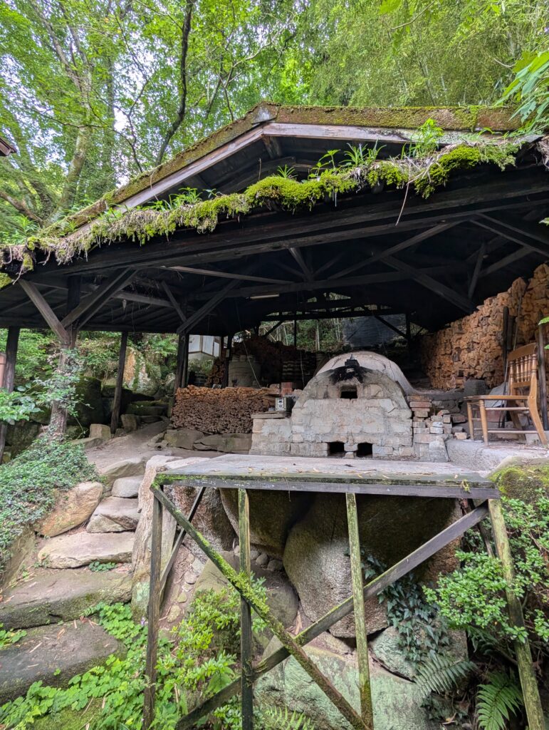 kobeigama anagama (single chamber wood fired hillside) kiln